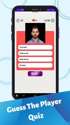 Cricket Quiz Game Скриншот 0