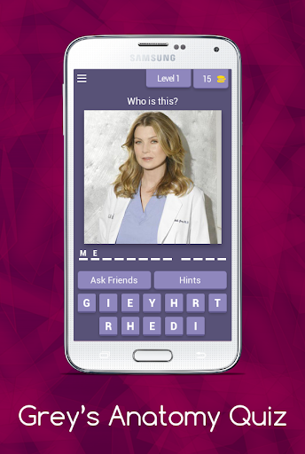 Grey’s Anatomy Quiz - Guess al Captura de tela 0