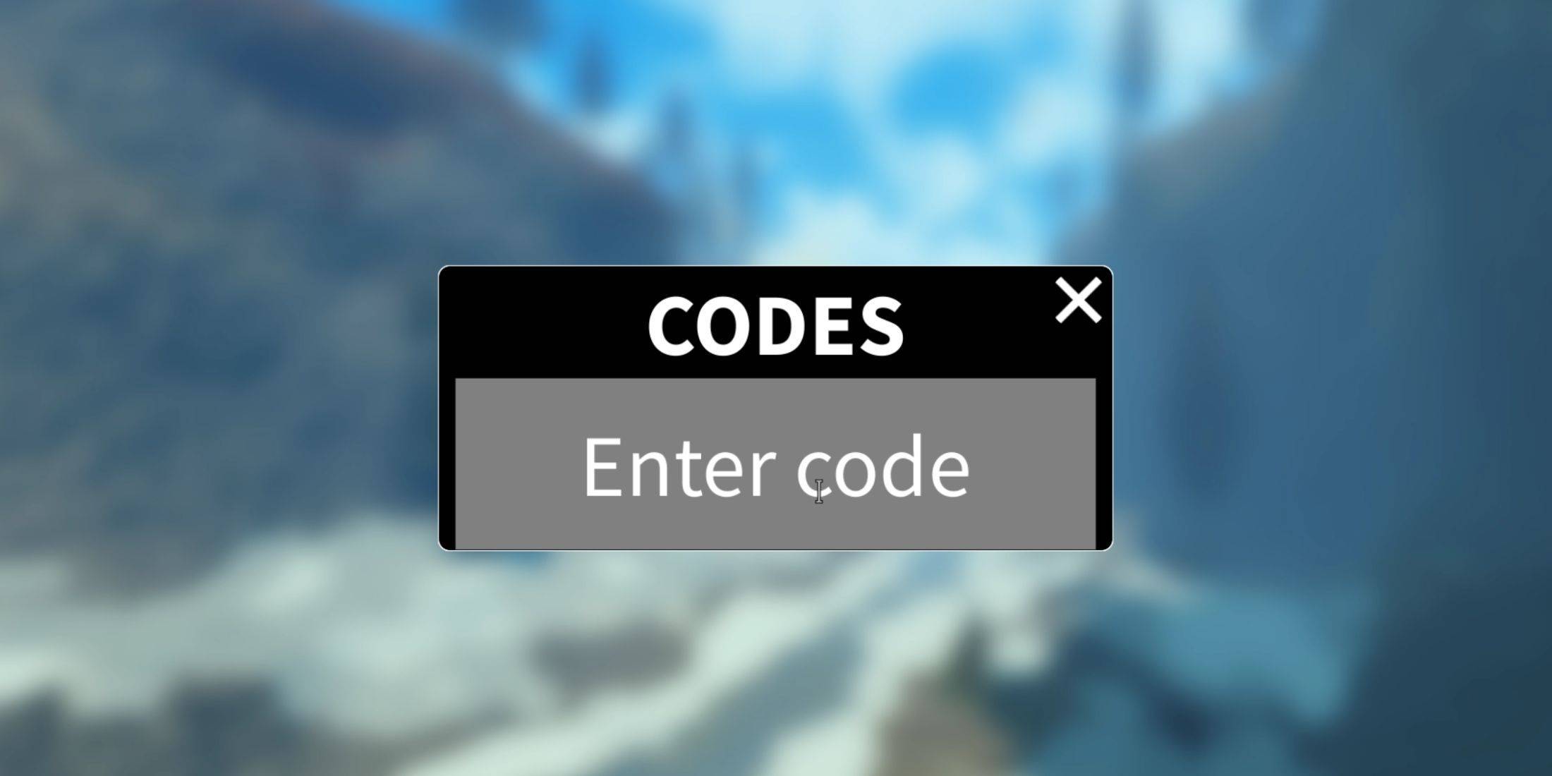 Redeeming Codes