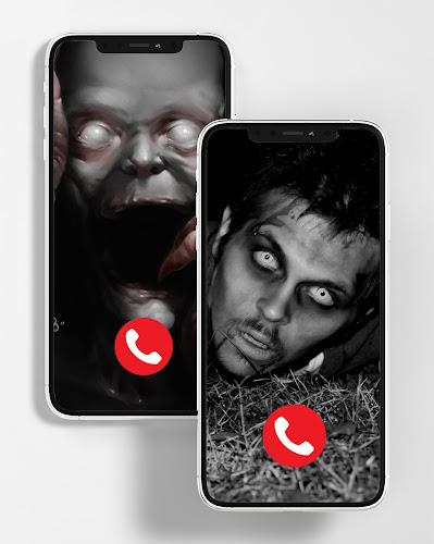 zombie horor fake video call Screenshot 3