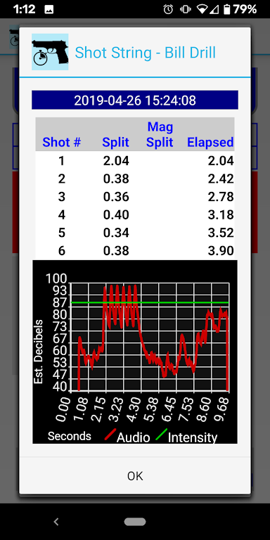 Splits - Shot Timer Ảnh chụp màn hình 2