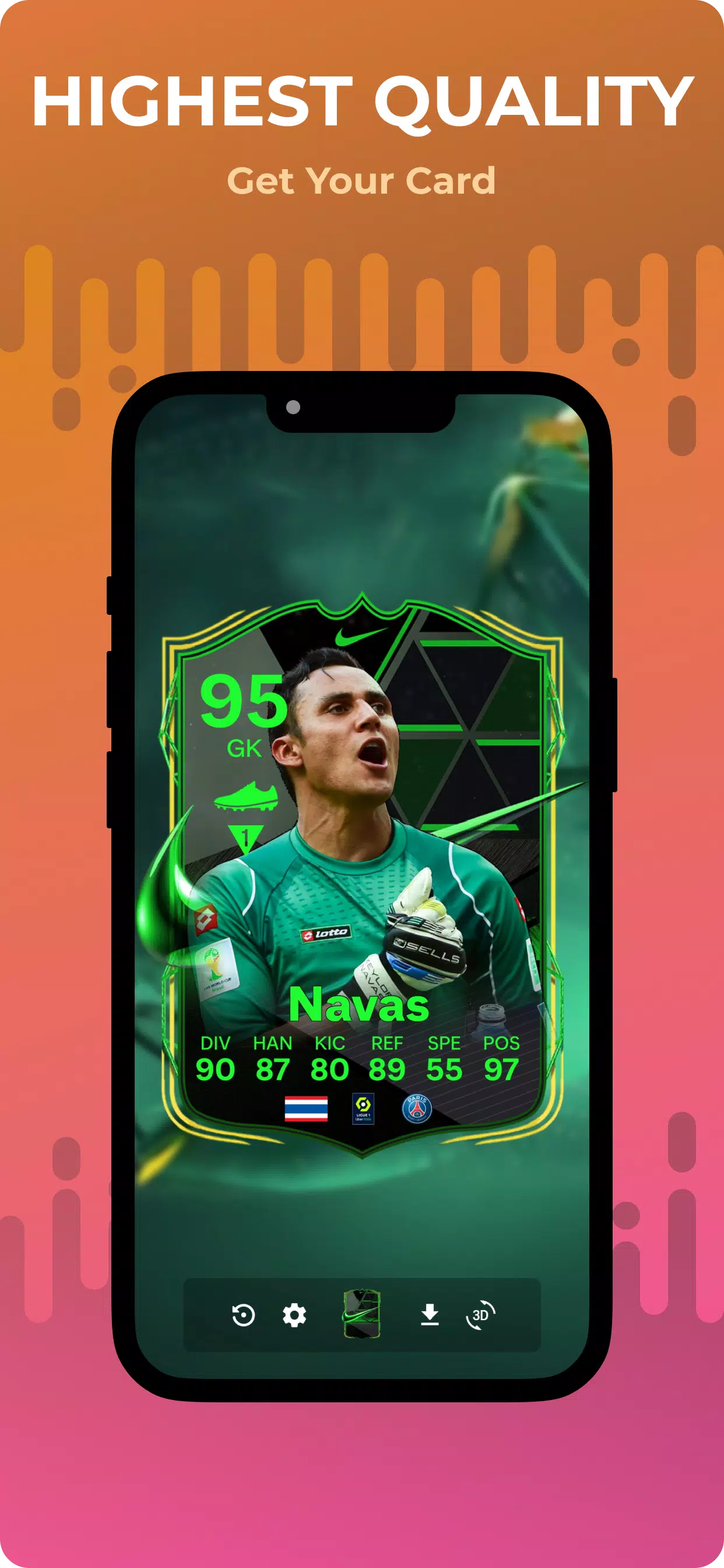 FUT Card Creator 24 스크린샷 2