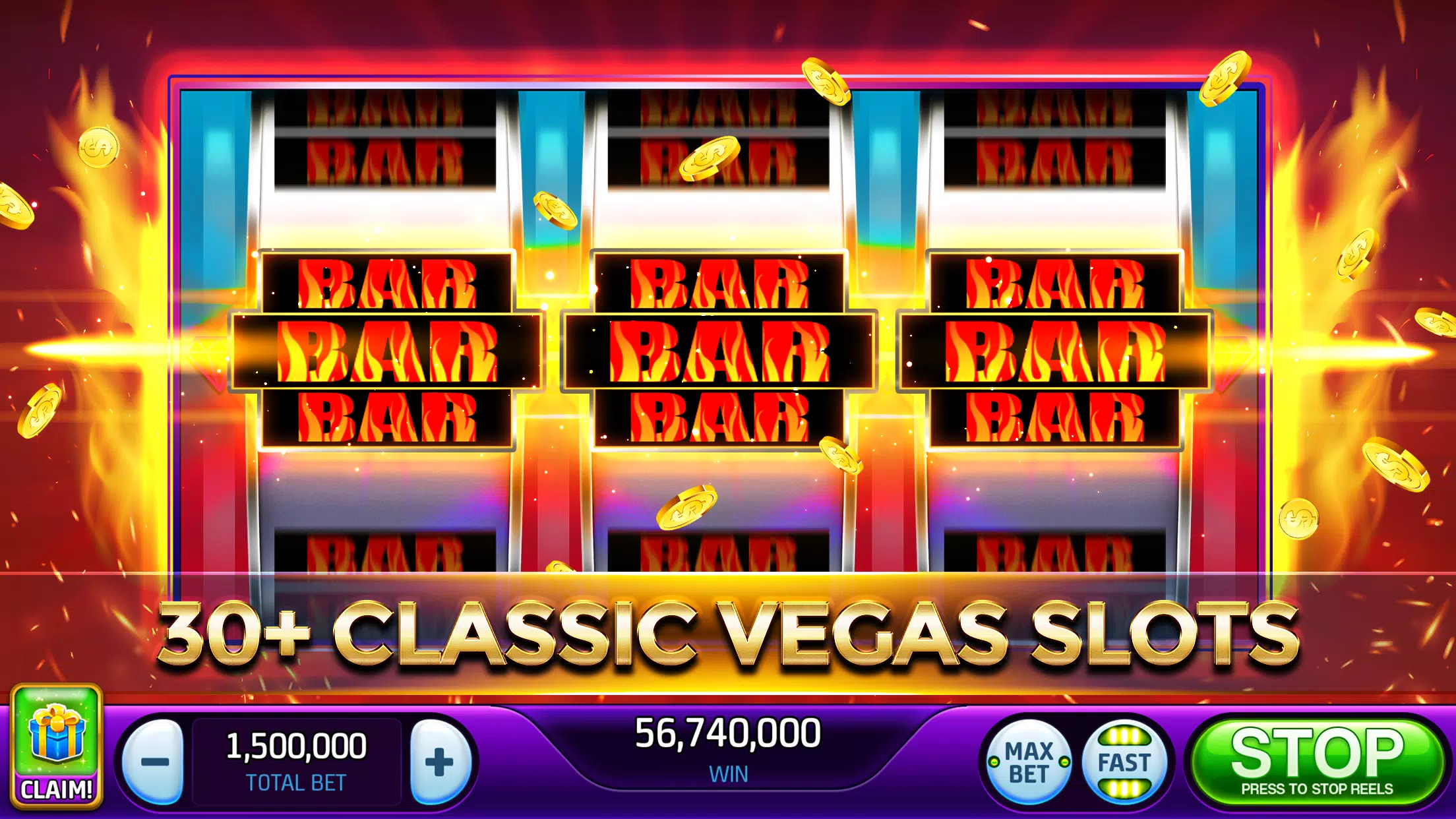 Vegas Classic Slots—777 Casino Ekran Görüntüsü 0