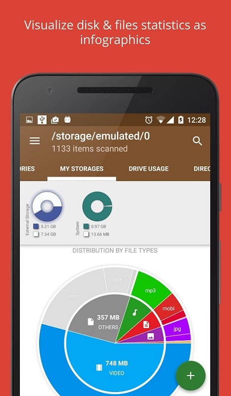 Disk & Storage Analyzer [PRO] স্ক্রিনশট 0