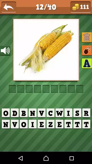 Vegetables Quiz Screenshot 1