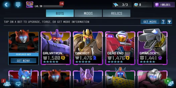 Schermata TRANSFORMERS: Forged to Fight 1