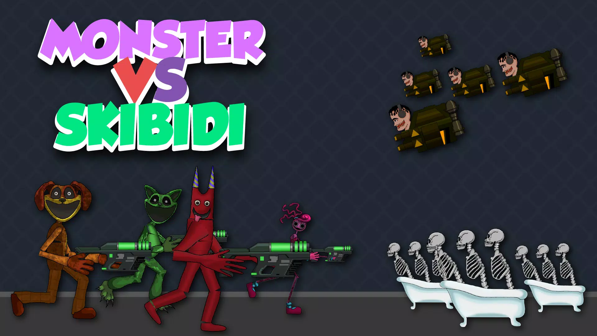 Blue Monster: Ragdoll Battle Скриншот 0