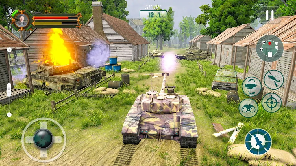 Tank Games Offline: Tank War ภาพหน้าจอ 3