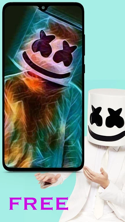 Marshmello Wallpaper Скриншот 1