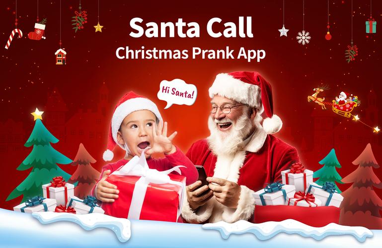 Santa Prank Call: Fake video Screenshot 0