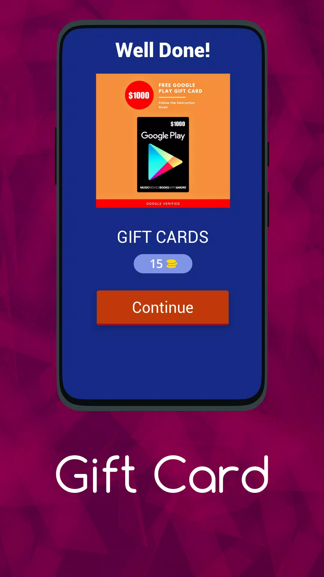 Gift Card Captura de tela 2