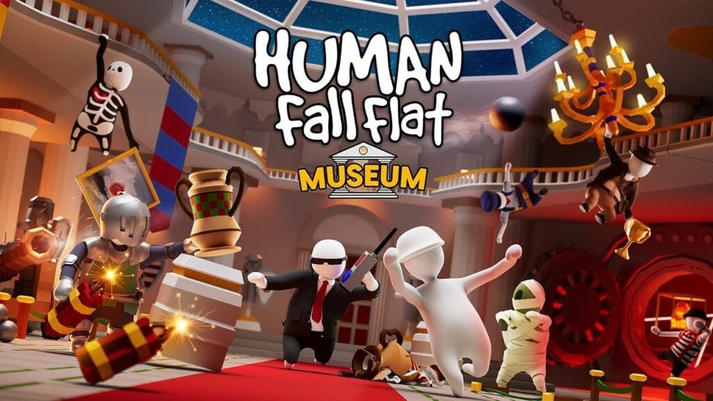 Human Fall Flat ¡Lanza un nuevo nivel ambientado en un museo!