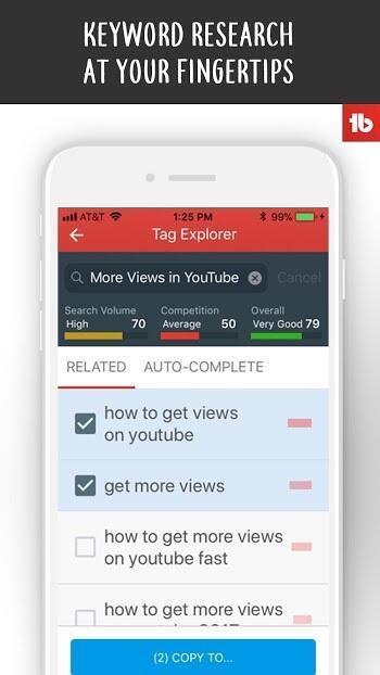 TubeBuddy Pro ภาพหน้าจอ 1