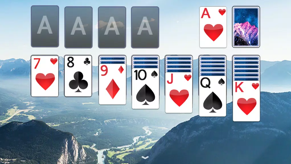 Solitaire Mountain Top Theme স্ক্রিনশট 2