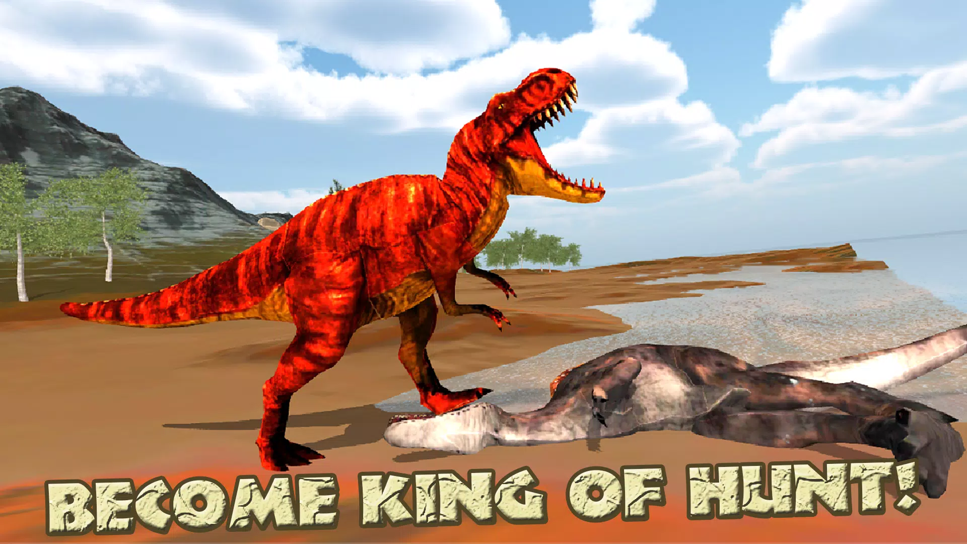 Hungry T-Rex Island Dino Hunt Captura de tela 3