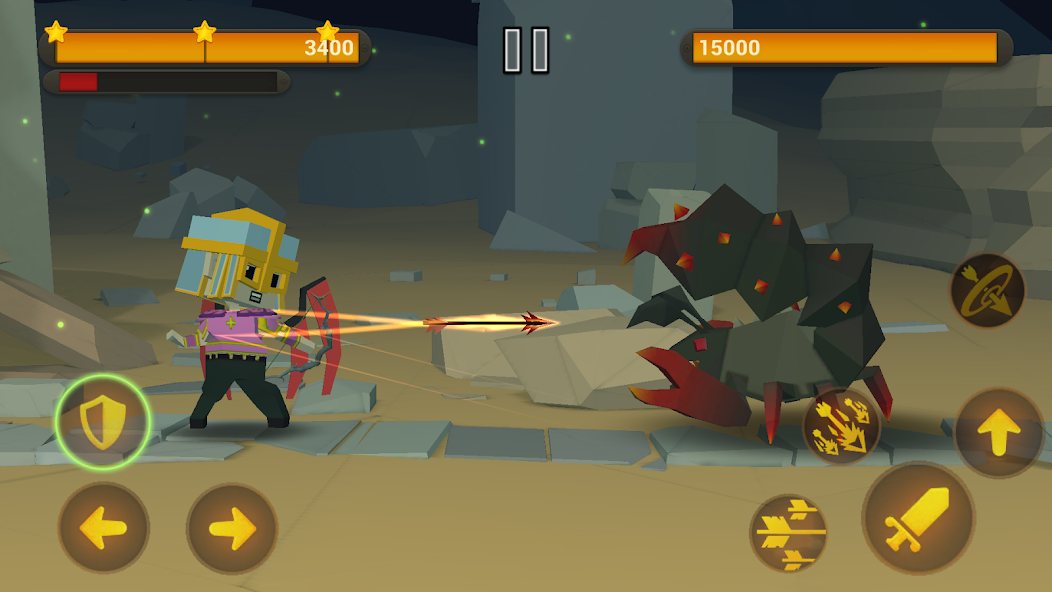 Battle Flare - Fighting RPG Tangkapan skrin 3