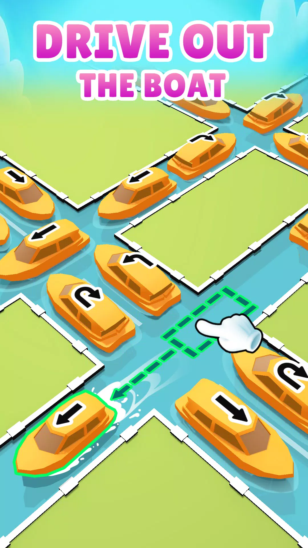 Canal Jam:Traffic Escape Ekran Görüntüsü 0