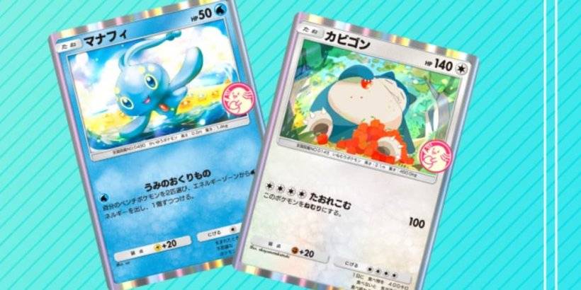 Das neueste Wonder -Pick -Event von Pokémon TCG Pocket enthält Manaphie und Snorlax