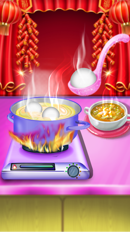 Chinese food games Girls Games Captura de tela 3