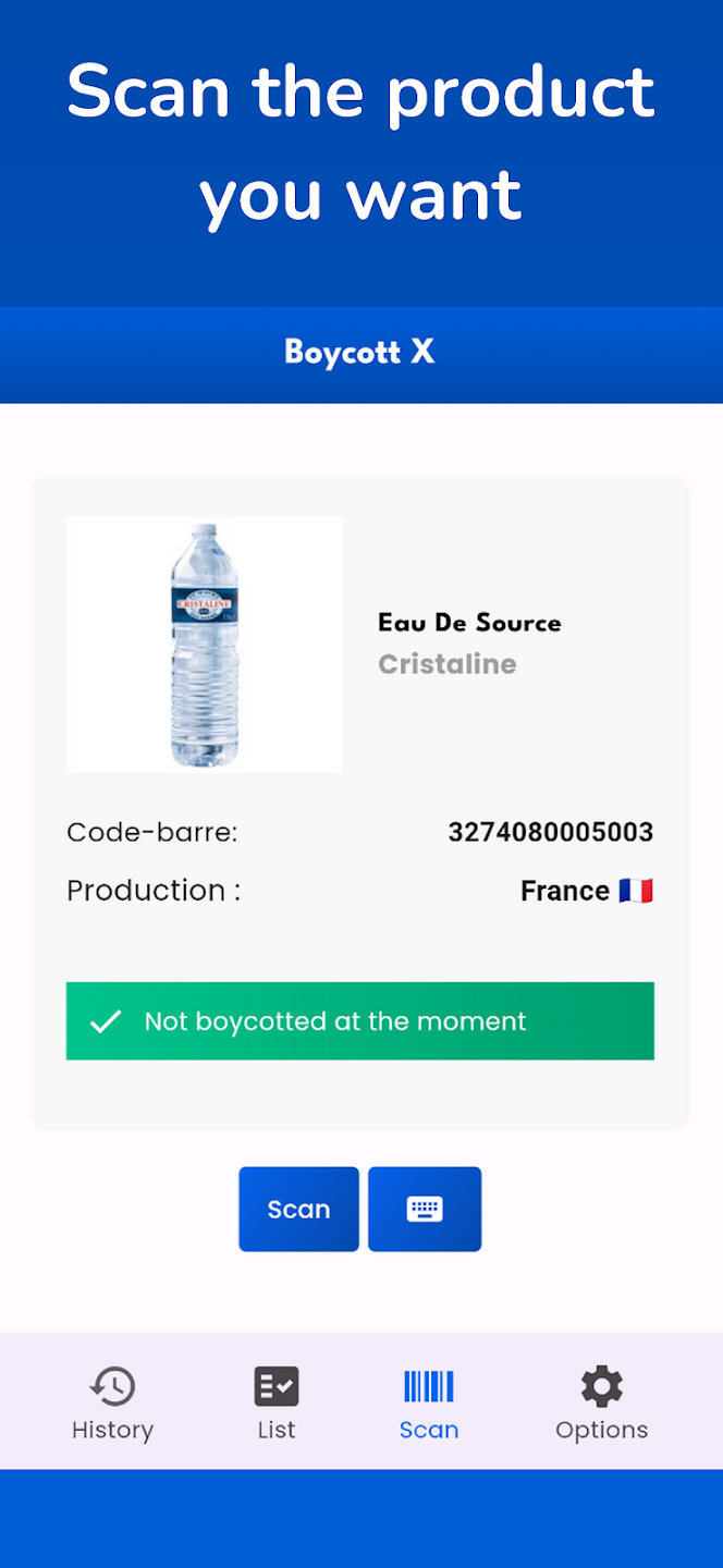 Boycott X Capture d'écran 2