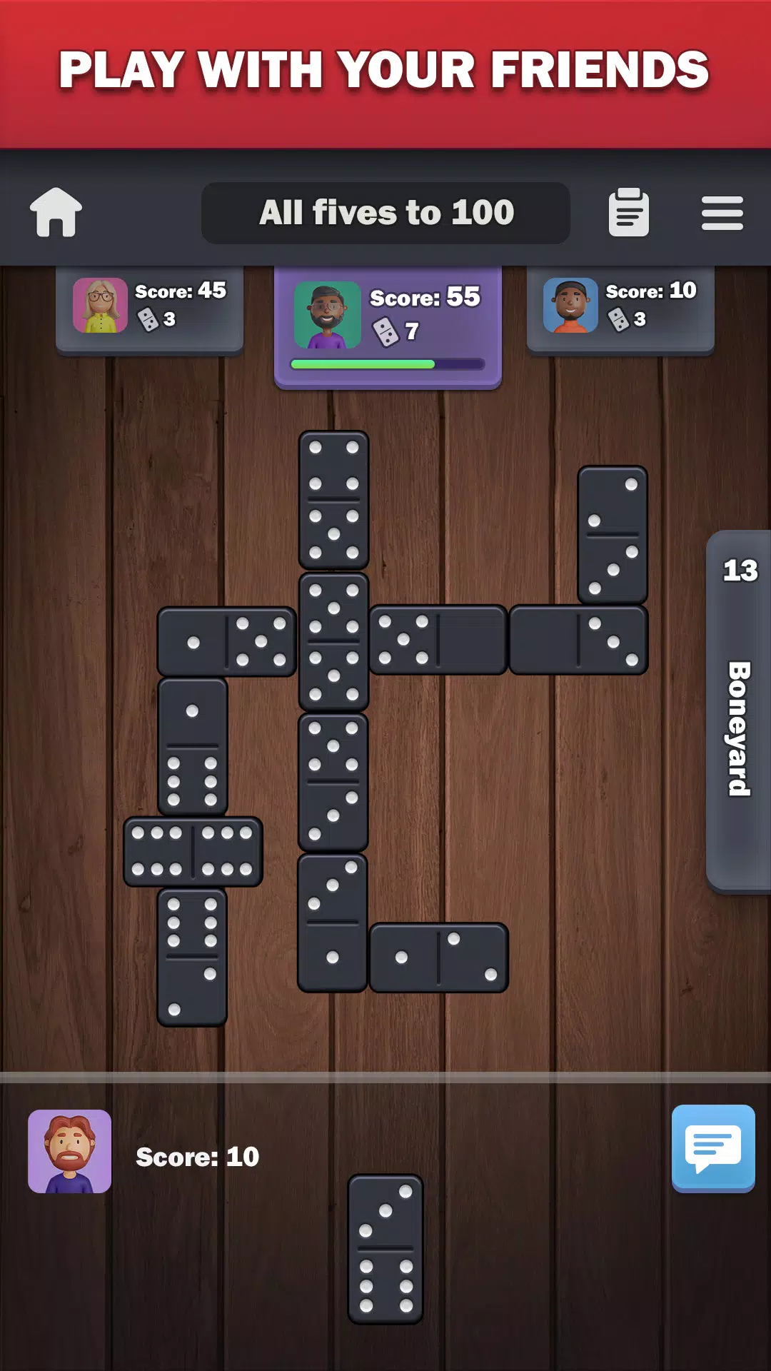 Dominoes online - play Domino! Captura de tela 1