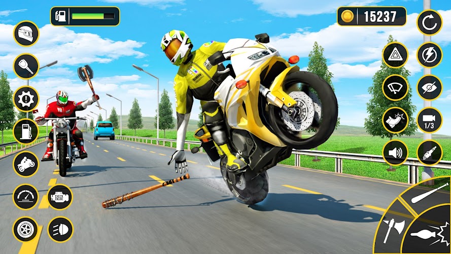 Moto Attack - Bike Racing Game 스크린샷 0