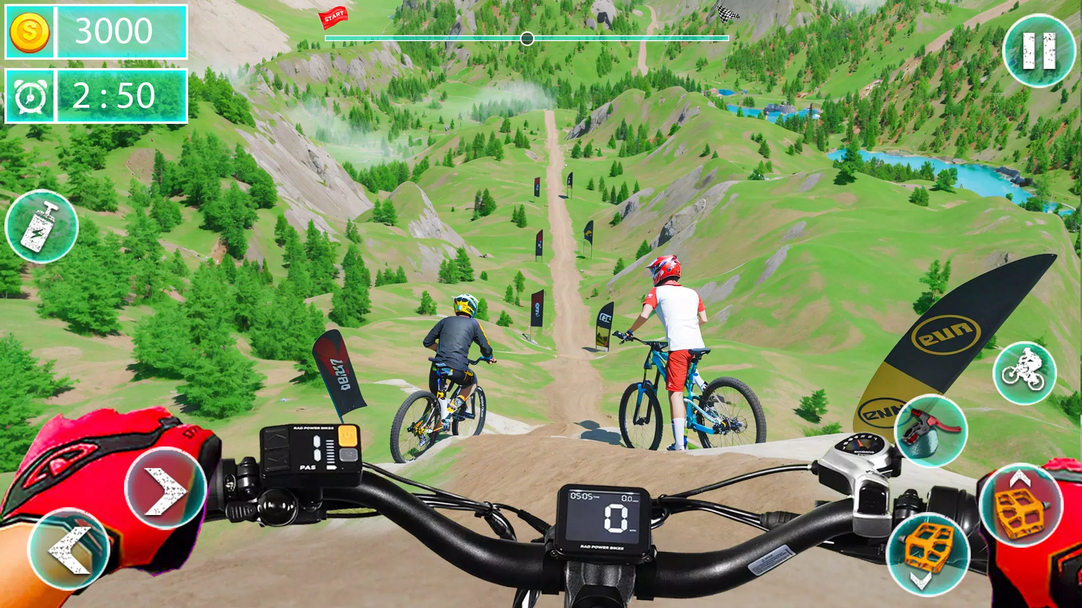 MTB Downhill: BMX Racer Capture d'écran 2
