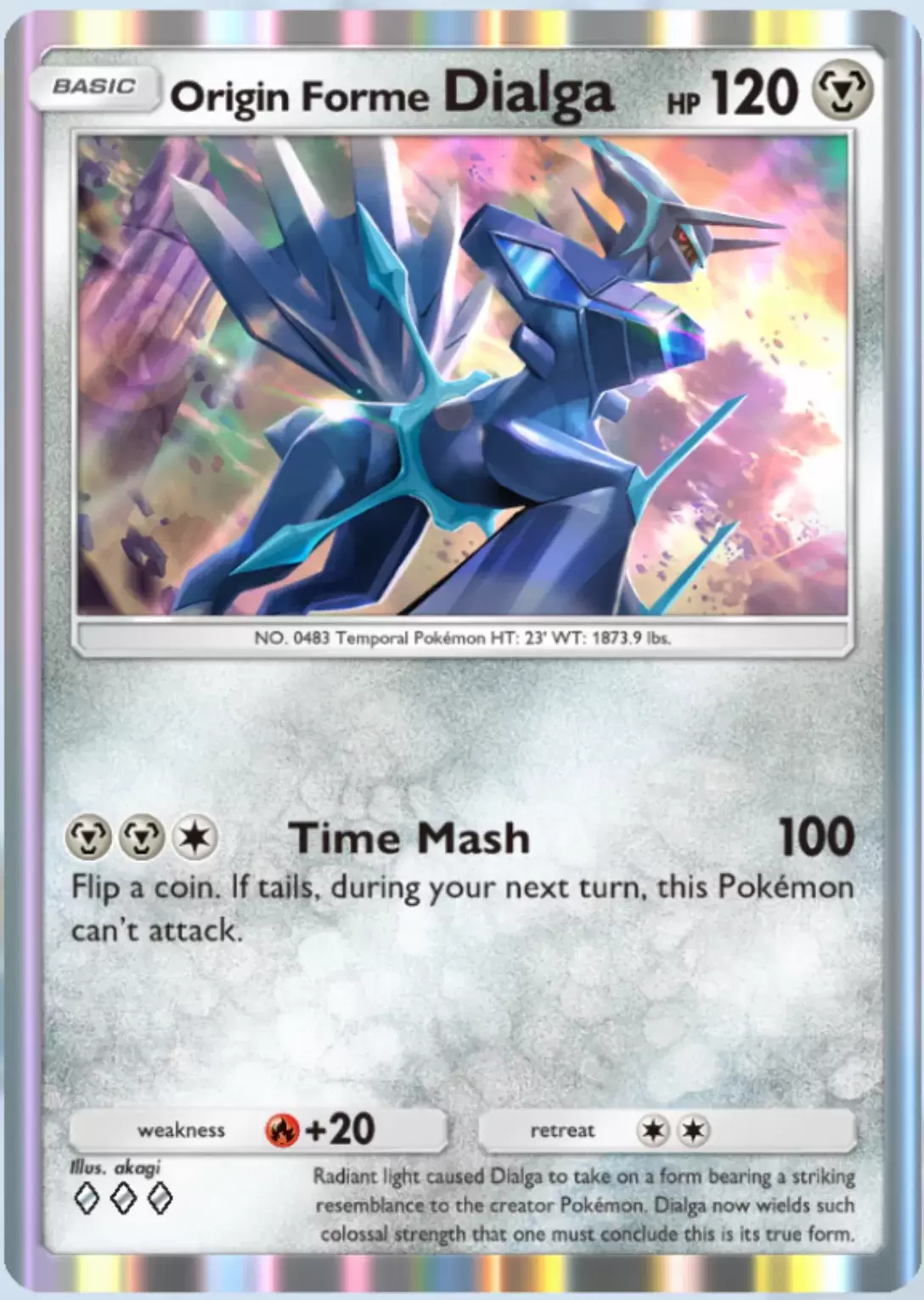 Origem forme diagla como parte de um artigo sobre todas as missões secretas de luz triunfante no bolso Pokemon TCG.