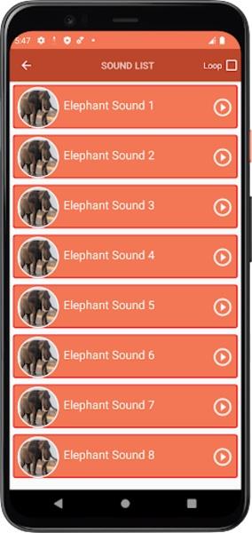 Elephant Sounds Captura de tela 0