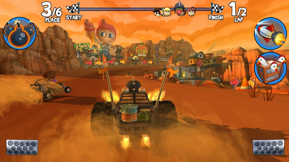 Beach Buggy Racing 2 Mod Tangkapan skrin 0