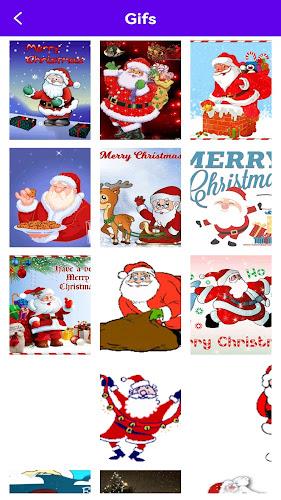 Santa Claus Gift GIF Sticker Schermafbeelding 2