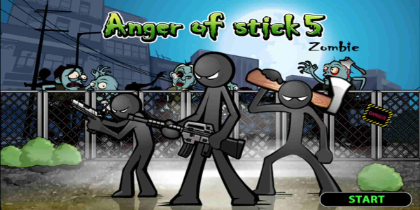 Anger of stick 5 : zombie Скриншот 2