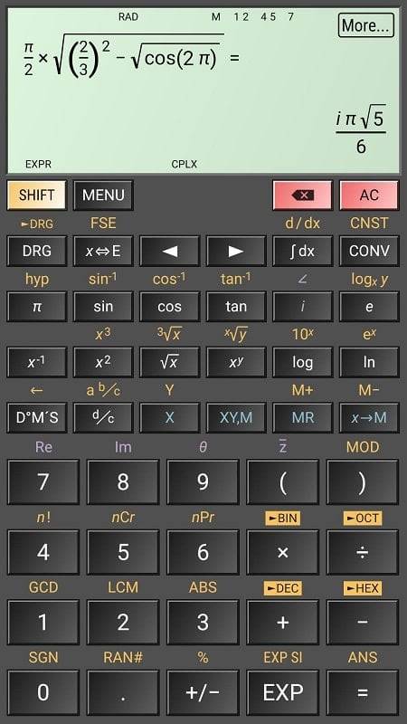 HiPER Calc Pro Ảnh chụp màn hình 1