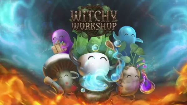 Magical workshop masaya sa mga cute na critters sa witchy workshop: maginhawang idle