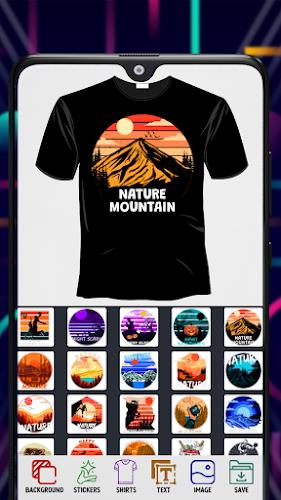 Schermata T Shirt Design App - T Shirts 1