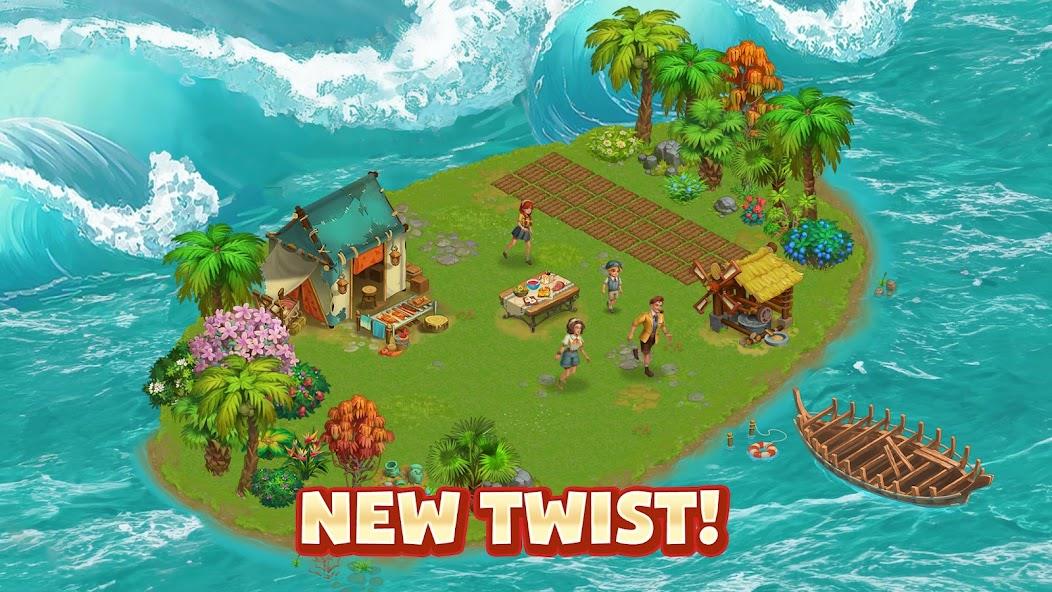 Family Farming: My Island Home Mod ภาพหน้าจอ 0