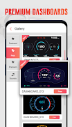 GPS Speedometer OBD2 Dashboard Screenshot 1