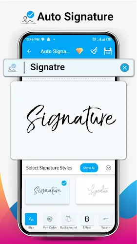 Signature Maker & Creator स्क्रीनशॉट 1