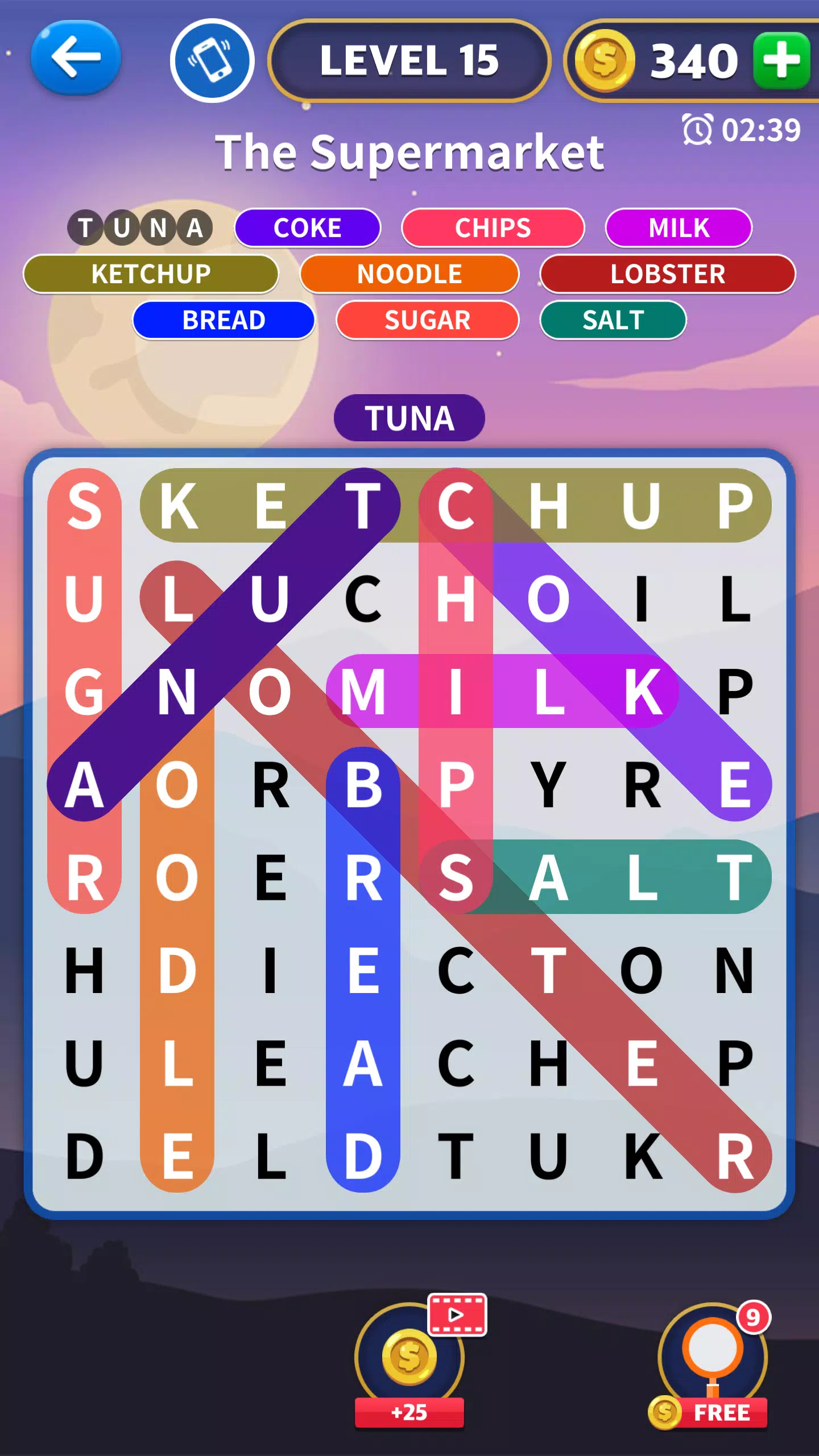 Word Search 365 Captura de tela 0