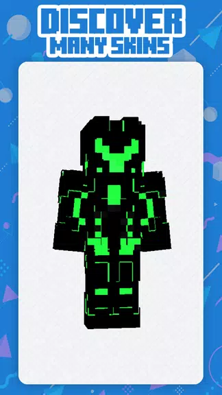 Neon Squad Skin Minecraft स्क्रीनशॉट 0