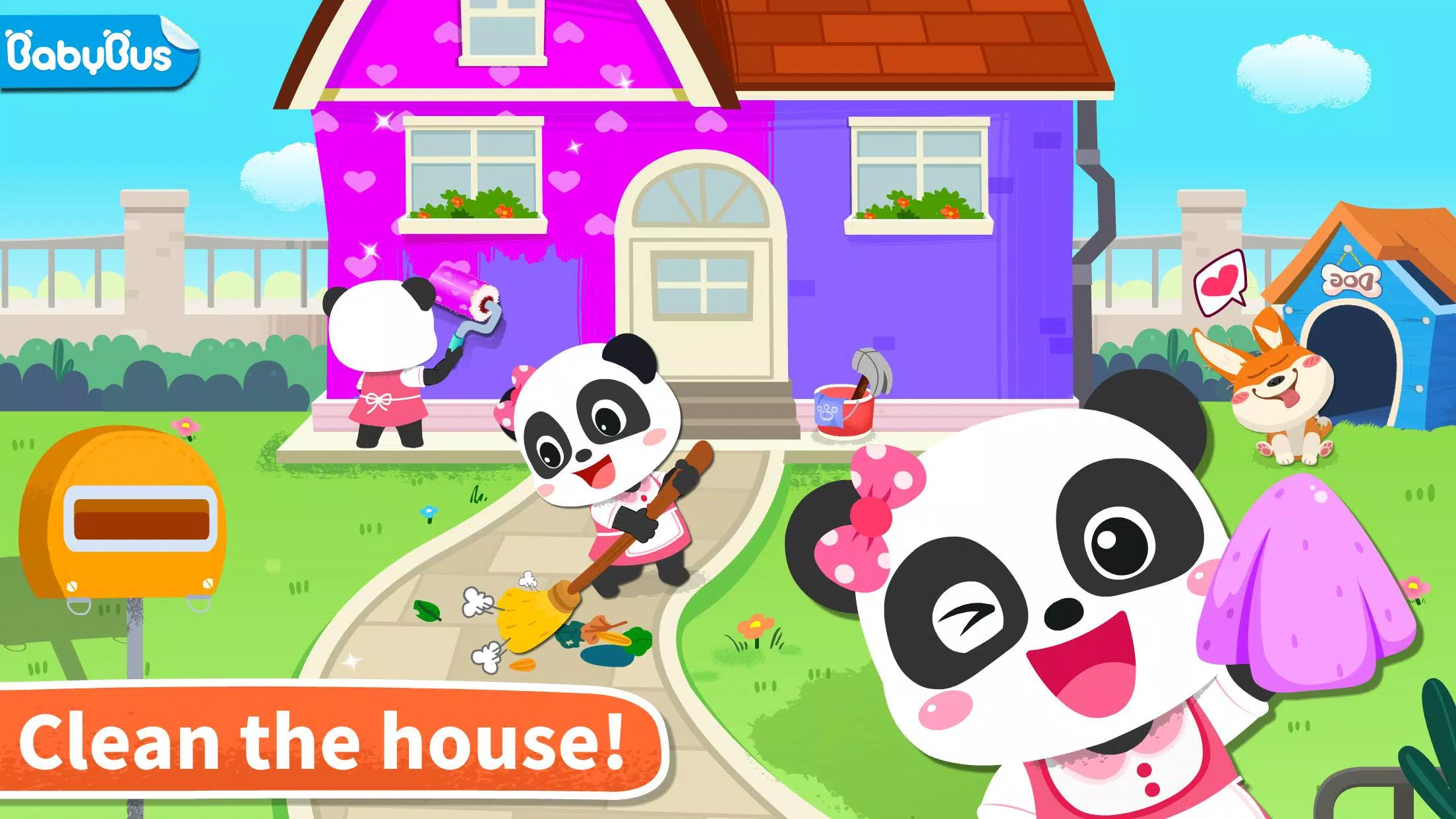 Baby Panda' s House Cleaning 스크린샷 0