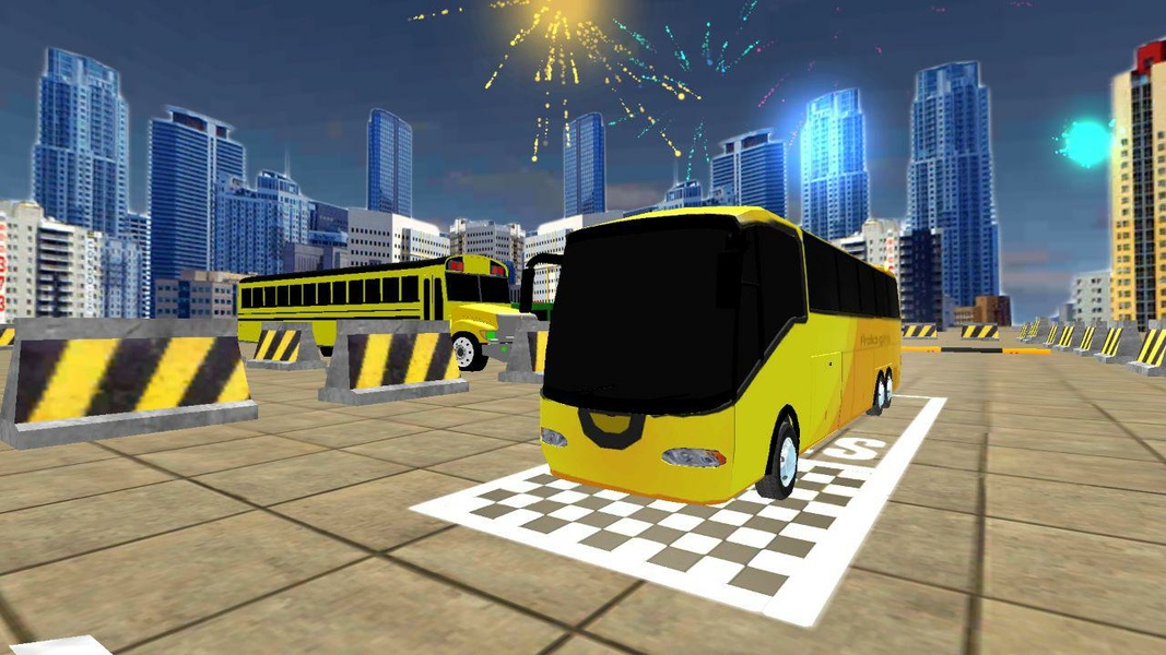 Modern Bus Drive Parking 3D 스크린샷 1