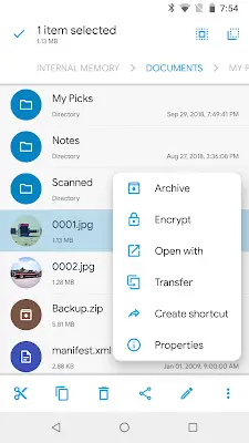 Solid Explorer File Manager Ekran Görüntüsü 0