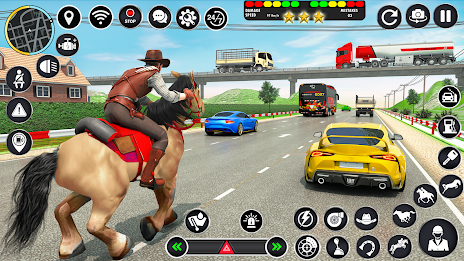 Horse Racing Games Horse Rider স্ক্রিনশট 1