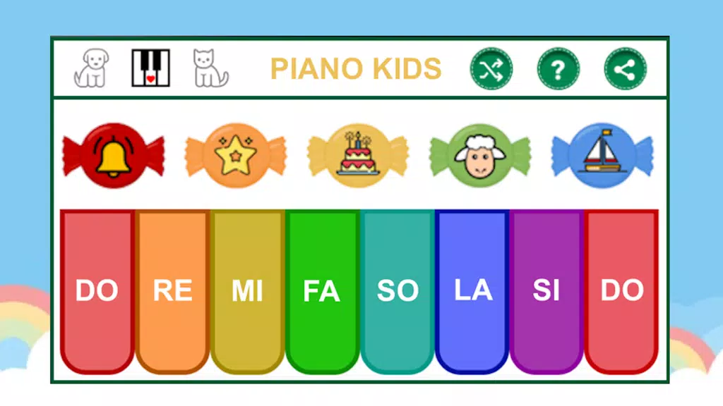 Piano Kids: Animals Music Song スクリーンショット 0