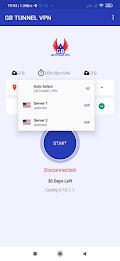 GB TUNNEL VPN - Fast & Secure Captura de tela 3