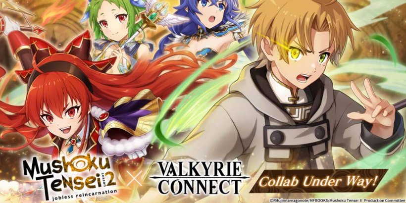 Mushoku Tensei 캐릭터가 Valkyrie Connect에 합류하여 대규모 콜라보레이션을 진행합니다.