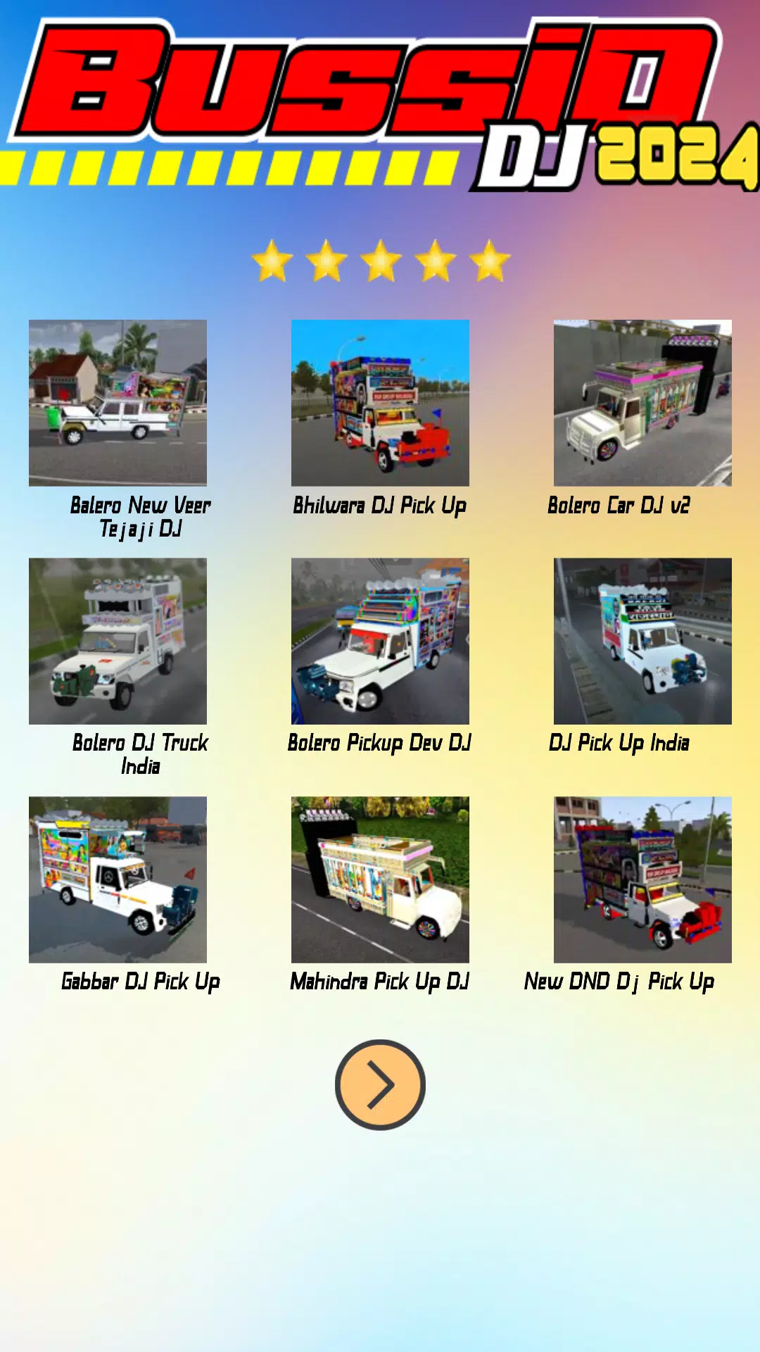 Mod Bussid DJ 2024 스크린샷 1