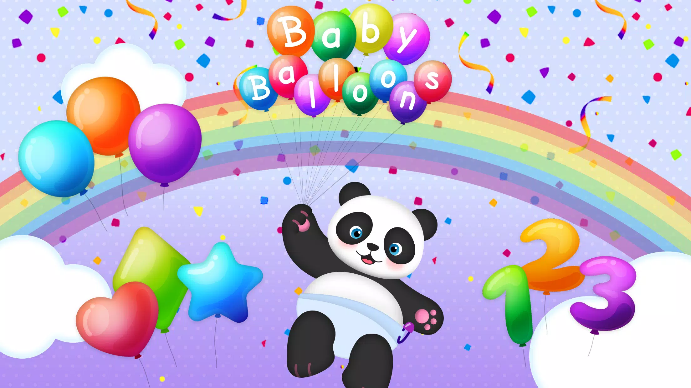 Baby Balloons pop Tangkapan skrin 0