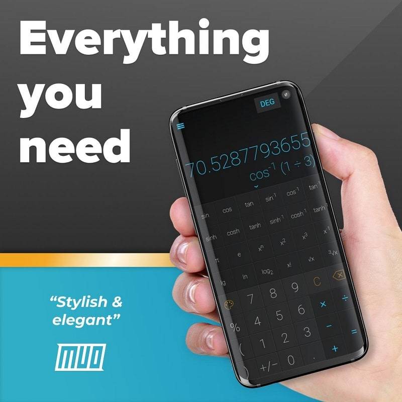 Stylish Calculator – CALCU Ekran Görüntüsü 2